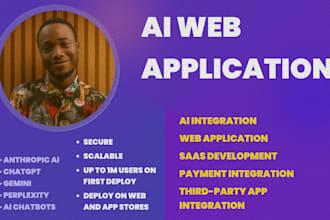 build an ai driven web apps with django and react