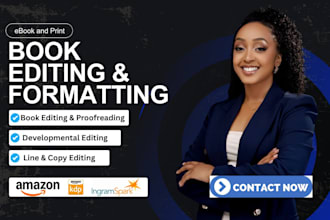 do book formatting paperback formatting book editing for amazon KDP