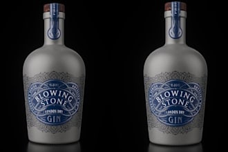 design bottle label whiskey wine rum tequila gin label product packaging design