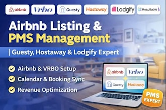 setup lodgify website for vacation rental booking, guesty, hostaway, hospitable