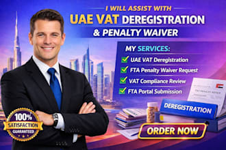 assist with uae vat deregistration and penalty waiver