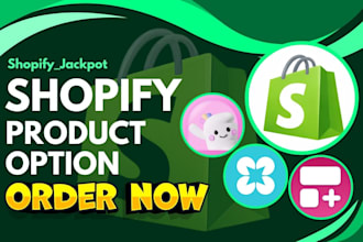 setup shopify product option optis infinite easify globo PC avis sc easyflow ha