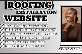 roofing website, roofing installation website, roofing contractor website
