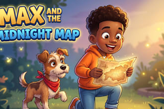 illustrate custom children story book illustrations
