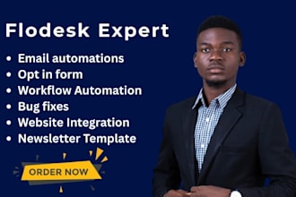 be your flodesk expert for email templates, workflows and automation