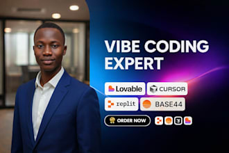 be your vibe coder,vibe coding expert,fix vibe code bugs,errors using lovable ai