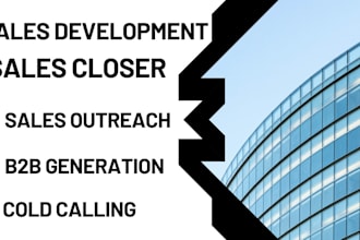 do sales closer b2b b2c sales development representative high ticket sales deals