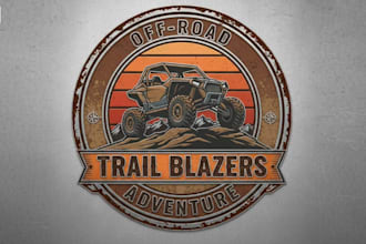 make high quality and beautiful off road utv logo design