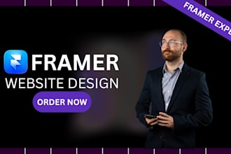 build a professional framer website for business, saas, crypto, agency