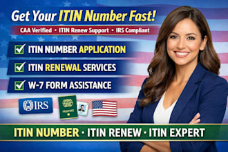 obtain itin for non US residents itin application irin renewal as caa tax id