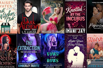 design amazon kindle ebook book cover romance novel cover fantasy cover characte