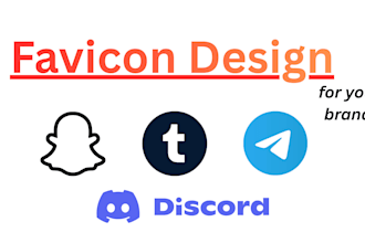 design a professional favicon for website and branding