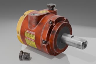 create realistic or semi realistic 3d props