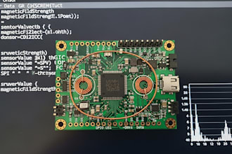reverse engineer and design contactless magnetic sensor pcb and firmware
