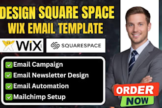 do wix email templates banners squarespace email campaigns email automation