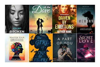 make amazon book promotion video or ebook marketing trailer with page flip