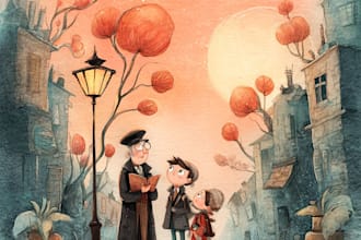 do a childrens book illustration
