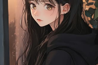 create a anime character