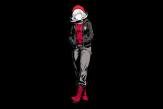 illustrate awesome danganronpa character for you