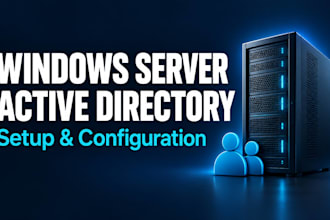 install and configure windows server and active directory