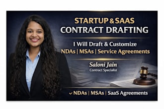 draft saas, nda and commercial contracts for global businesses