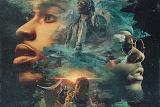 design your album cover art or music artwork