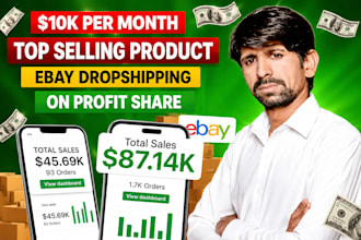 do ebay dropshipping on profit share