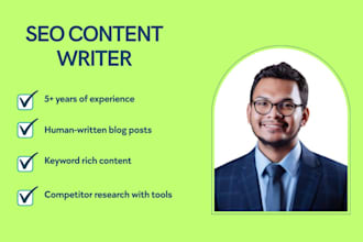 write SEO content for saas and tech websites