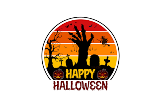 create exclusive and marvelous spooky logo design