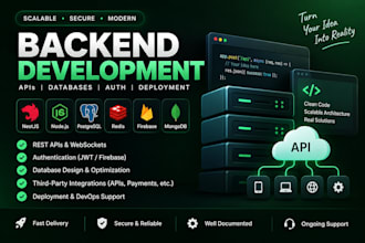 develop a scalable backend in nestjs