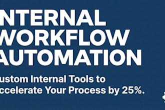 build a custom internal tool to speed up your process