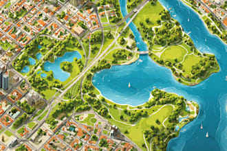 do vector map illustration and design