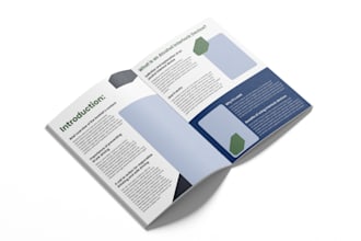 design modern company profile