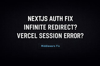 fix your nextjs bugs, errors and deployment issues on vercel