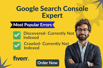 fix discovered and crawled currently not indexed errors and rich snippets issues