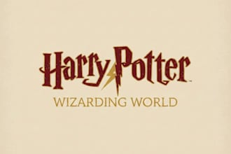design a magical wizard fantasy logo for your brand