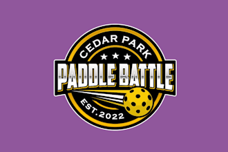 create graceful and fantastic pickleball logo design