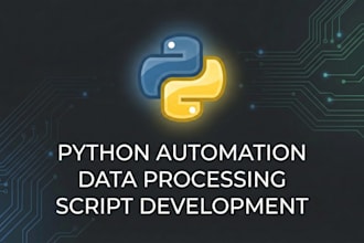 write python scripts for automation data