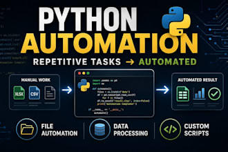 automate repetitive tasks with python scripts