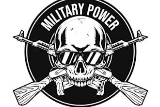 design an amazing military, armory, tactical patch logo
