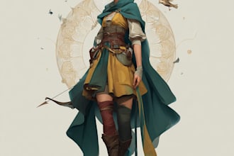 dnd character art and dnd character art