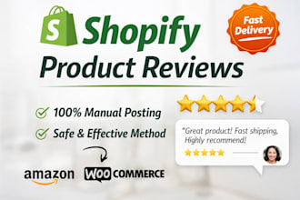 write high converting shopify product reviews
