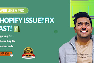 fix shopify issues, cart, checkout, theme and app errors