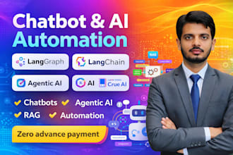 build ai powered chatbot, scalable multi agent, agentic ai system