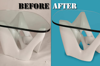 remove background, colour correction, natural shadow