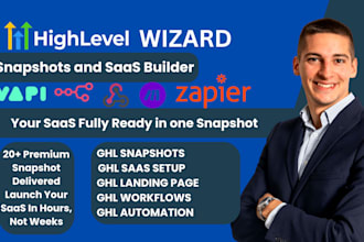 build ghl snapshots ghl automations ghl landing page ghl crm ghl saas
