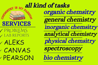 do organic, inorganic and analytical chemistry problem, dft and molecular
