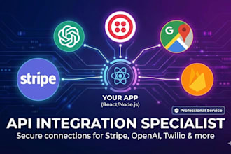 integrate third party apis into your react or node application