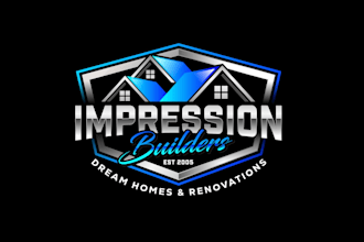create awesome and gorgeous home builder logo design