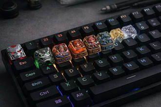 create high quality keycaps, keycap sculpt for your mechanical keyboard